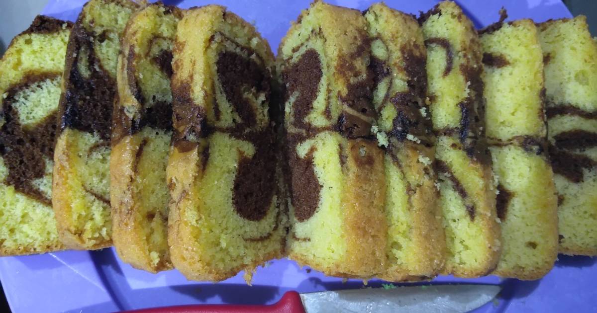 6 resep marmer cake ekonomis 2telur enak dan sederhana 