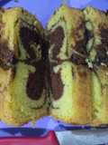 Marmer Cake Gluten free 2 telur (ekonomis) km