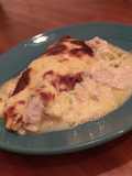 Pescado a la crema