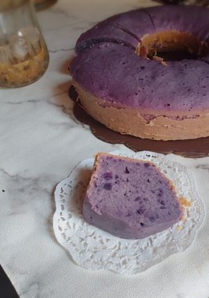 Foto resep Cake Ubi Ungu