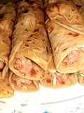 Creamy chicken roll😊