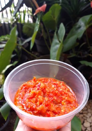 Foto resep Sambal Ayam Pop