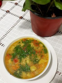 صورة لوصفة شوربة خضار