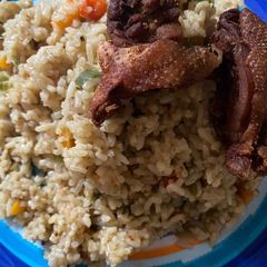 A picture of Coconut rice.