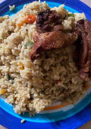 A picture of Coconut rice.
