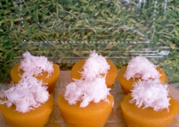Bagaimana mengolah Kue lumpang labu kuning Anti Gagal