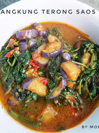 Cara Gampang Menyiapkan Resep Cah Kangkung Terong Saos Tiram yang Lezat Anti Ribet, Sempurna