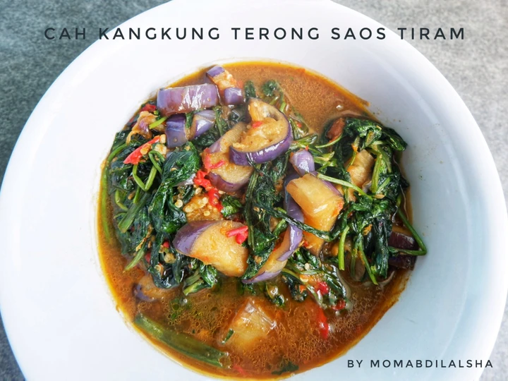 Cara Gampang Menyiapkan Resep Cah Kangkung Terong Saos Tiram yang Lezat Anti Ribet, Sempurna