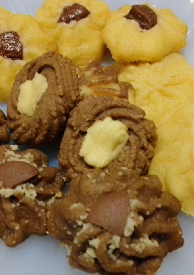 Una foto de Pastisetas/Galletas de mantequilla de chocolate con almendra 🍪