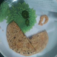 A picture of Sattu paratha.
