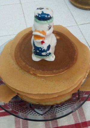 A picture of American pancakes.