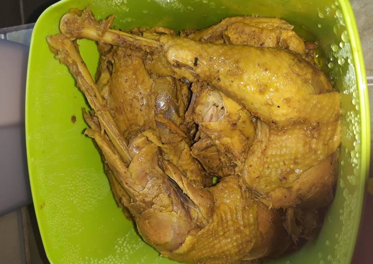 Resep Ayam ungkep siap bakar atau goreng yang Lezat