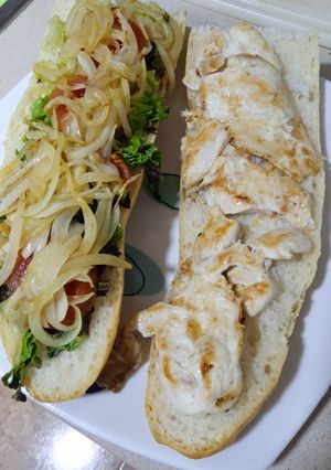 Foto principal de Bocata de pechuga con lechuga