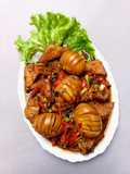 Tahu Telur Bumbu Petis