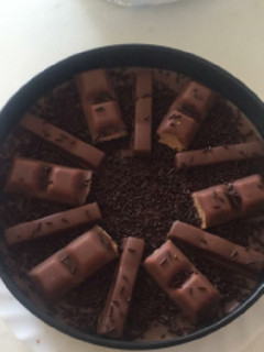 Una foto de Tarta de 3 chocolates