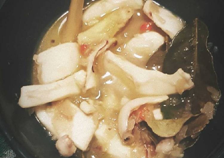 Resep Cuttlefish in Lemon Broth, Sempurna