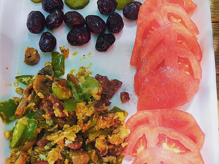 Recipe Special omlet the So Delicious Really delicious