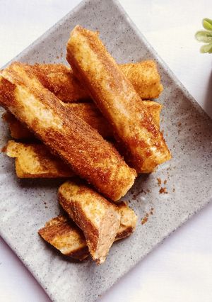 Foto resep Roti Crispy Peanuts Roll