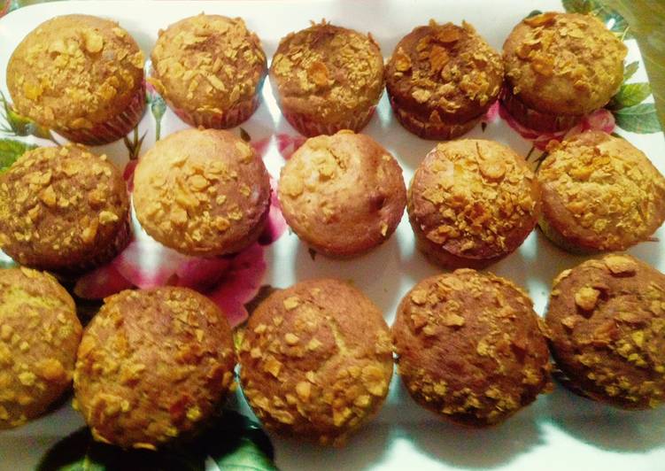 Step-by-Step Guide to Prepare Ultimate Corn flakes cupcakes