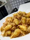 Gnocchi con cavolo cappuccio e macinato di soia