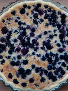 Una foto de Tarta de moras