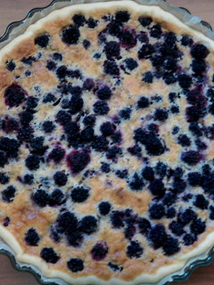 Una foto de Tarta de moras