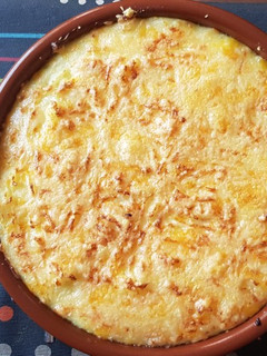 Una foto de Parmentier de confit de'anec