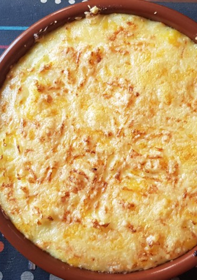 Una foto de Parmentier de confit de'anec