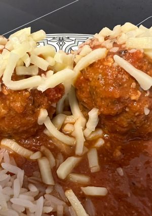 A picture of Stuffed Meatballs.