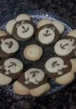 A picture of Panda biscuits.