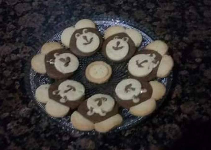 Panda biscuits
