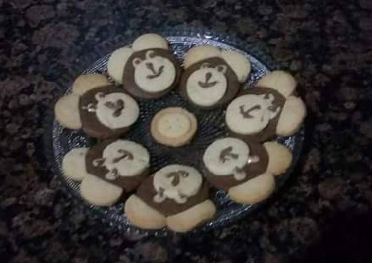 Recipe of Homemade Panda biscuits