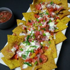 A picture of Tasty Nachos.