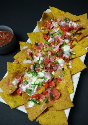 A picture of Tasty Nachos.