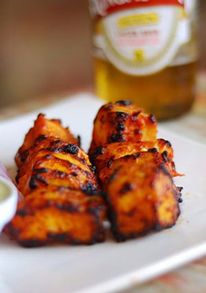 A picture of Tamatar Macchi Tikka.