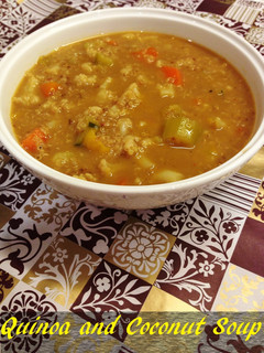 A picture of Quinoa & Coconut Soup.
