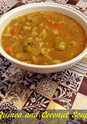 A picture of Quinoa & Coconut Soup.