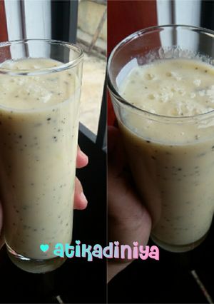 Foto resep Mango and Chia Milkshake 😘