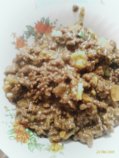 Foto resep Daging sapi cincang buat isi roti goreng
