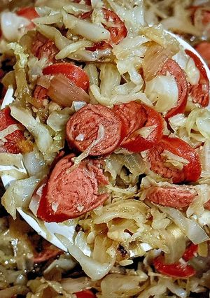 Foto resep Tumis Sosis dengan Sauerkraut