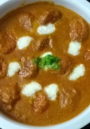 A picture of Malai Kofta.