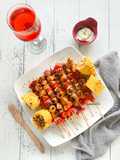 Bbq fish ball and sausage