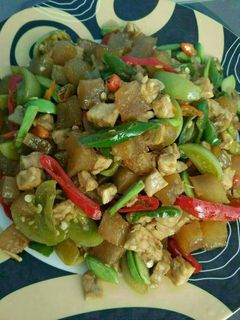 Foto resep Cecek Tempe Tumis Pedas