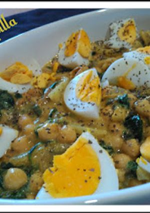 Foto principal de Garbanzos con espinacas