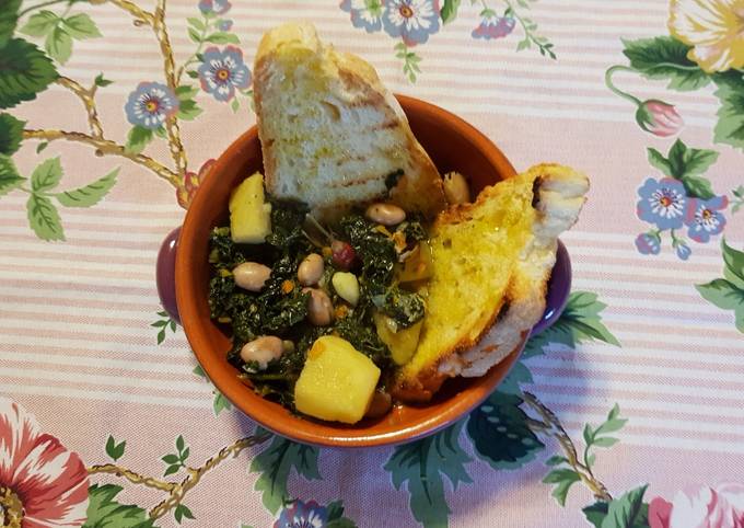 Guida passo passo a Preparare Veloce Zuppa toscana tipo ribollita