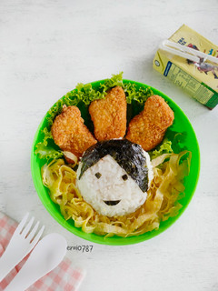 Foto resep Simple Bento