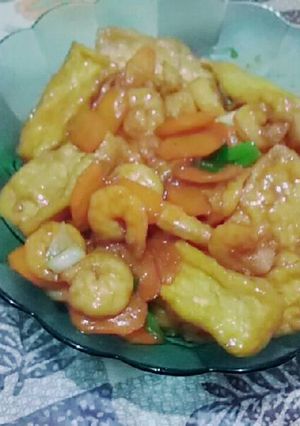 Foto resep Tahu Udang Masak Kecap