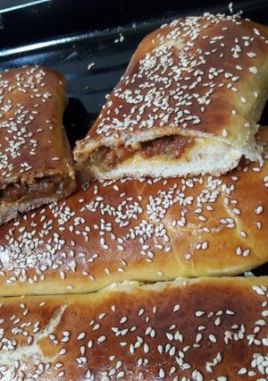 صورة لوصفة خبيزات محشين بالخضار والجبن