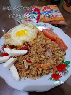 Foto resep Nasi Goreng Terasi Saos Tiram