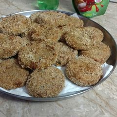 A picture of Chicken potatoes Cutlets.